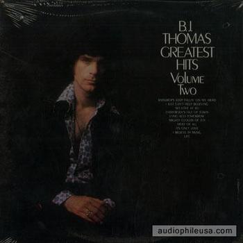 B.J. Thomas - Greatest Hits Volume Two : Rare & Collectible Vinyl ...