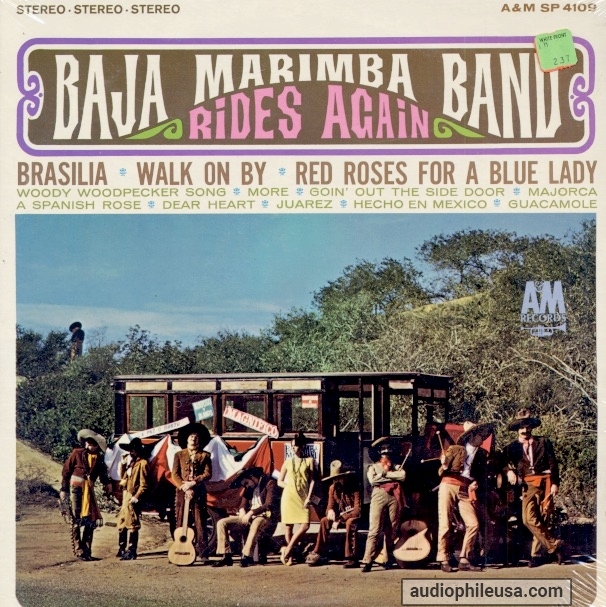 Baja Marimba Band Rides Again Rare And Collectible Vinyl Record Audiophileusa